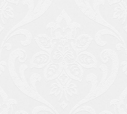 Barocktapete Weiß Vliestapete 956613 Wandtapete A.S. Création Tapete