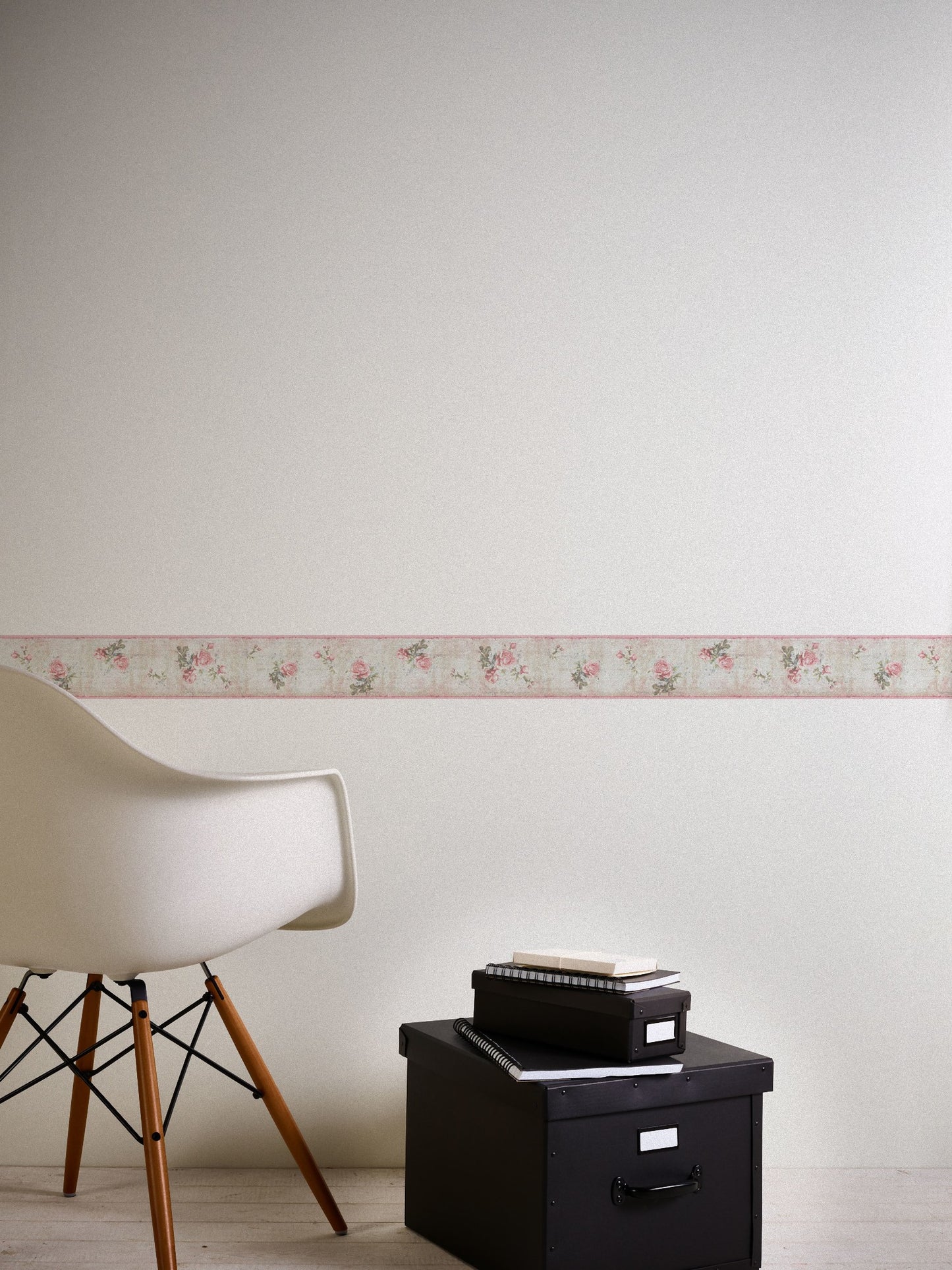 A.S. Création Blumen Rosa 956651 Wandtapete Papier Papier Rolle Borte Bordüre