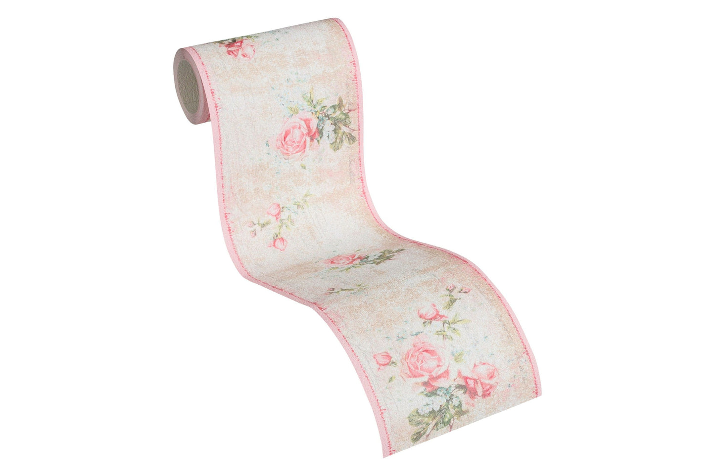 A.S. Création Blumen Rosa 956651 Wandtapete Papier Papier Rolle Borte Bordüre