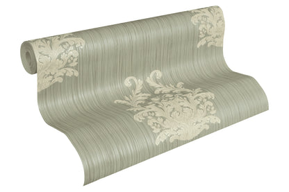 A.S. Création Barocktapete Barock Grün 958612 Tapete Nobile Wandtapete Design