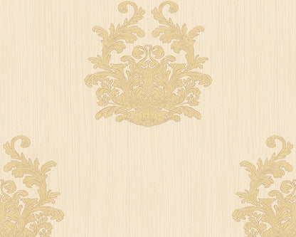 A.S. Création Barocktapete Barock Creme 958614 Tapete Nobile Wandtapete Design