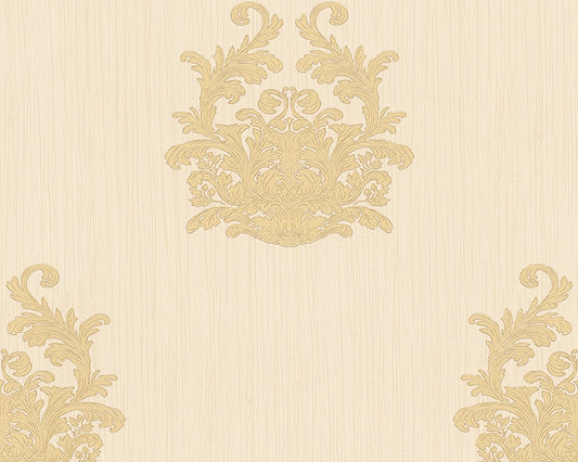 A.S. Création Barocktapete Barock Creme 958614 Tapete Nobile Wandtapete Design