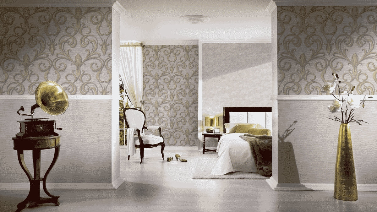 A.S. Création Barocktapete Barock Gold 958922 Tapete Nobile Wandtapete Design