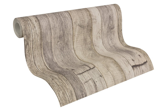 Tapete in Holzoptik Beige Vliestapete 959312 Wandtapete A.S. Création Tapete