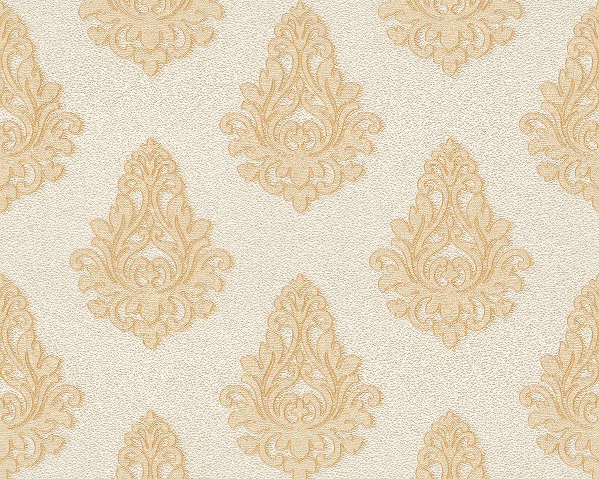 A.S. Création Barocktapete Barock Creme 959811 Tapete Nobile Wandtapete Design