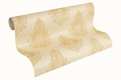 A.S. Création Barocktapete Barock Gelb 959813 Tapete Nobile Wandtapete Design