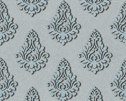 A.S. Création Barocktapete Barock Blau 959816 Tapete Nobile Wandtapete Design