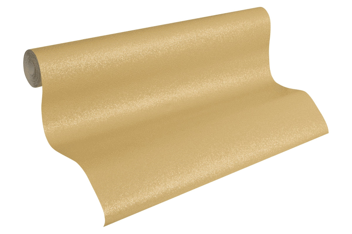 A.S. Création Unitapete Uni einfarbig Gelb 959823 Tapete Nobile Wandtapete