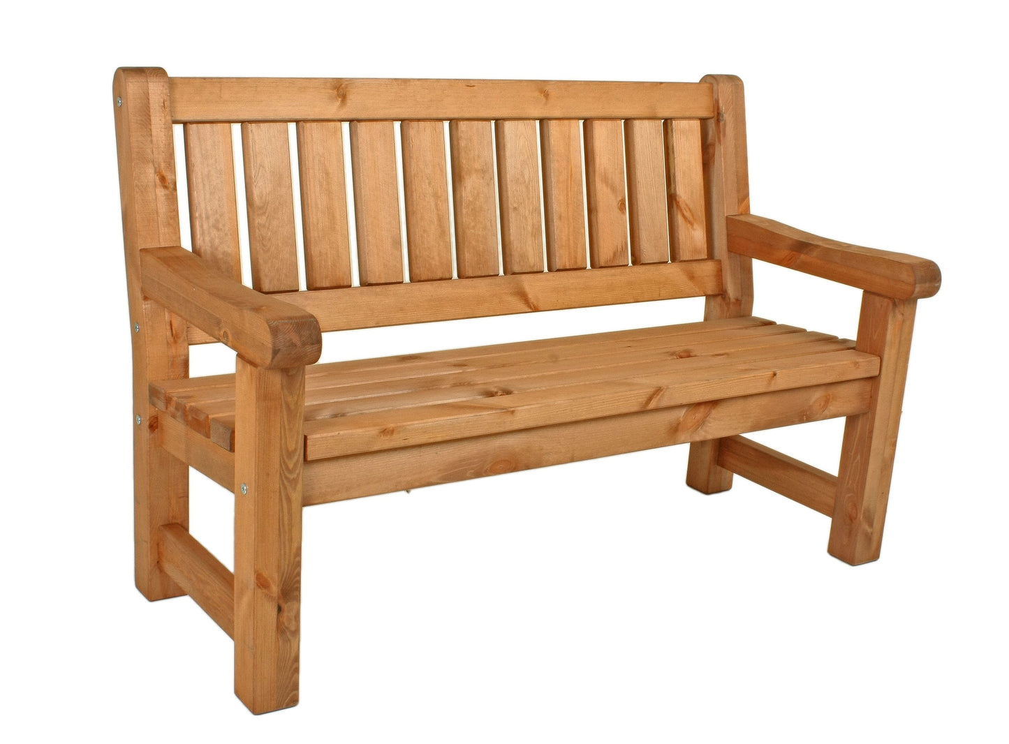 massiv Friesenbank Parkbank Gartenbank Garten Holz Bank Holzbank Sitzbank Kiefer