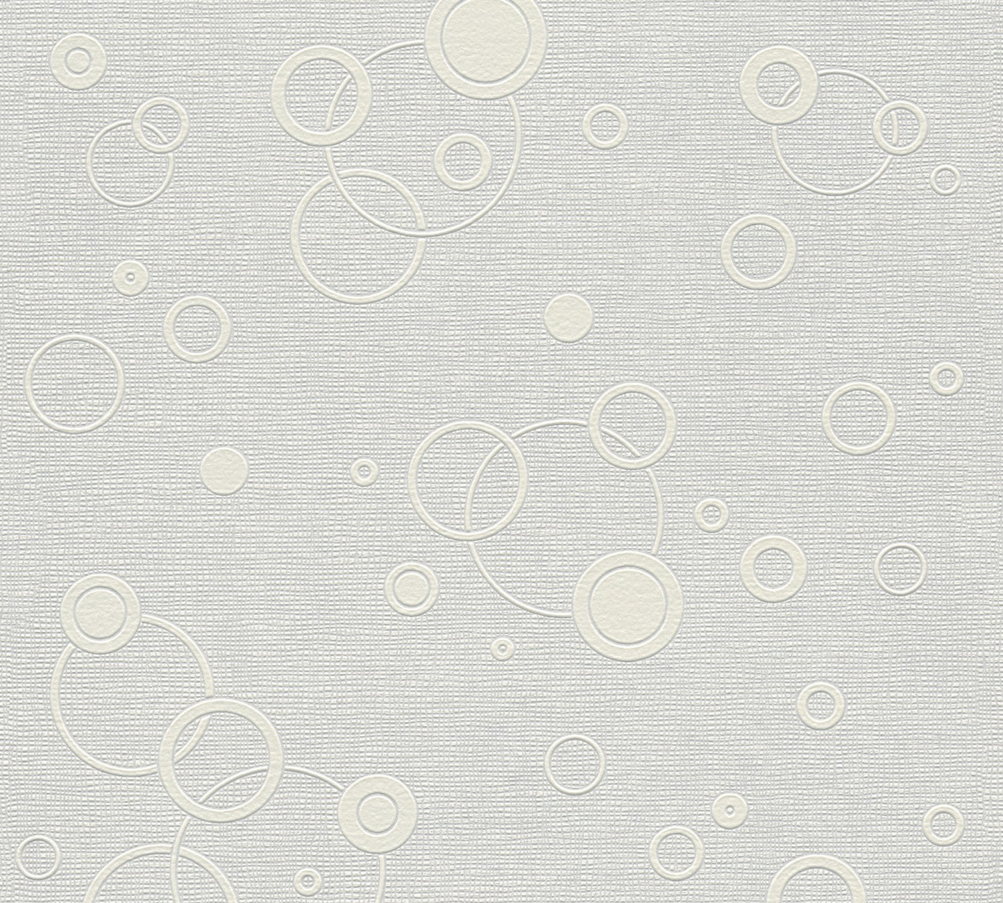 Geometrische Tapete Weiß Vliestapete 960610 Wandtapete mit Punkten A.S. Création Tapete