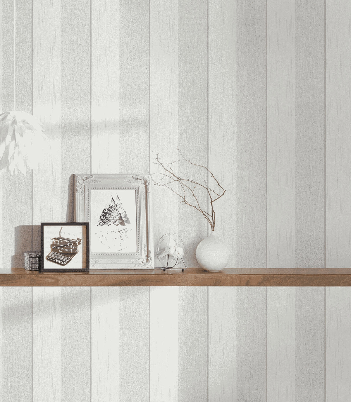 A.S. Création Streifentapete Streifen Grau 961941 Tapete Tessuto 2 Wandtapete