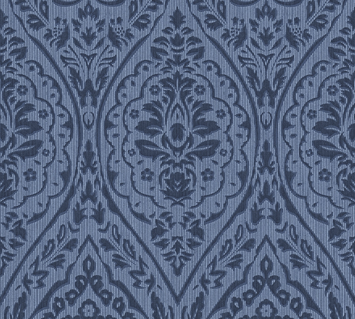 A.S. Création Streifentapete Streifen Blau 961958 Tapete Tessuto 2 Wandtapete