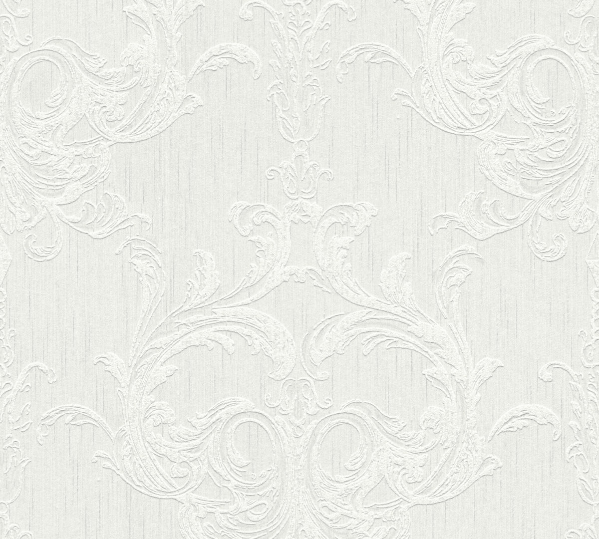 A.S. Création Streifentapete Streifen Weiß 961961 Tapete Tessuto 2 Wandtapete