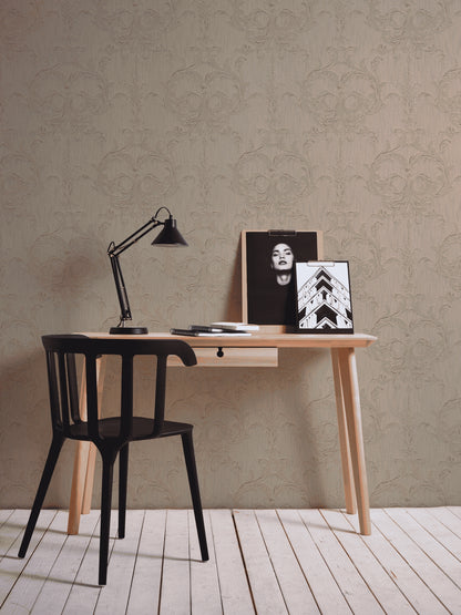 A.S. Création Streifentapete Braun 961963 Tapete Tessuto 2 Wandtapete Design