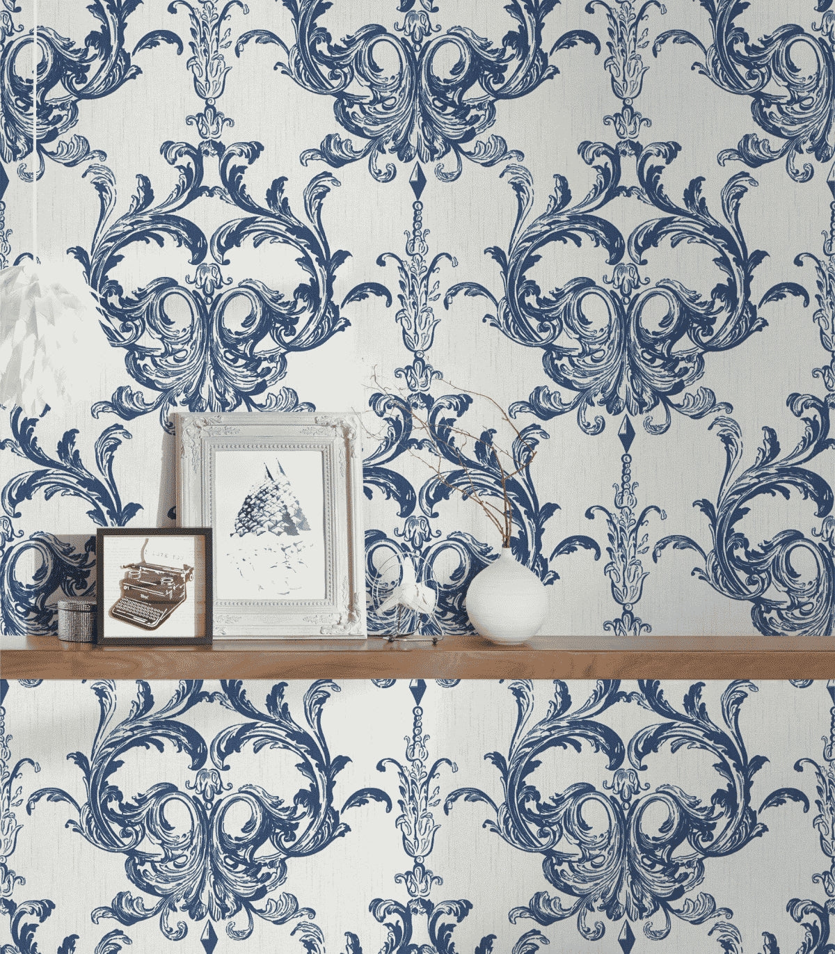 A.S. Création Streifentapete Streifen Blau 961964 Tapete Tessuto 2 Wandtapete