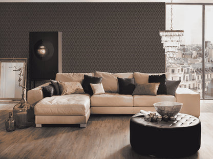 A.S. Création Streifentapete Streifen Grau 961975 Tapete Tessuto 2 Wandtapete