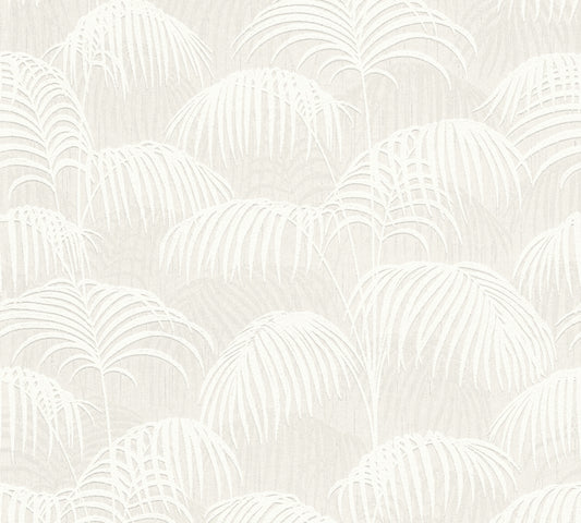 A.S. Création Palmentapete Palmen Creme 961981 Tapete Tessuto 2 Wandtapete