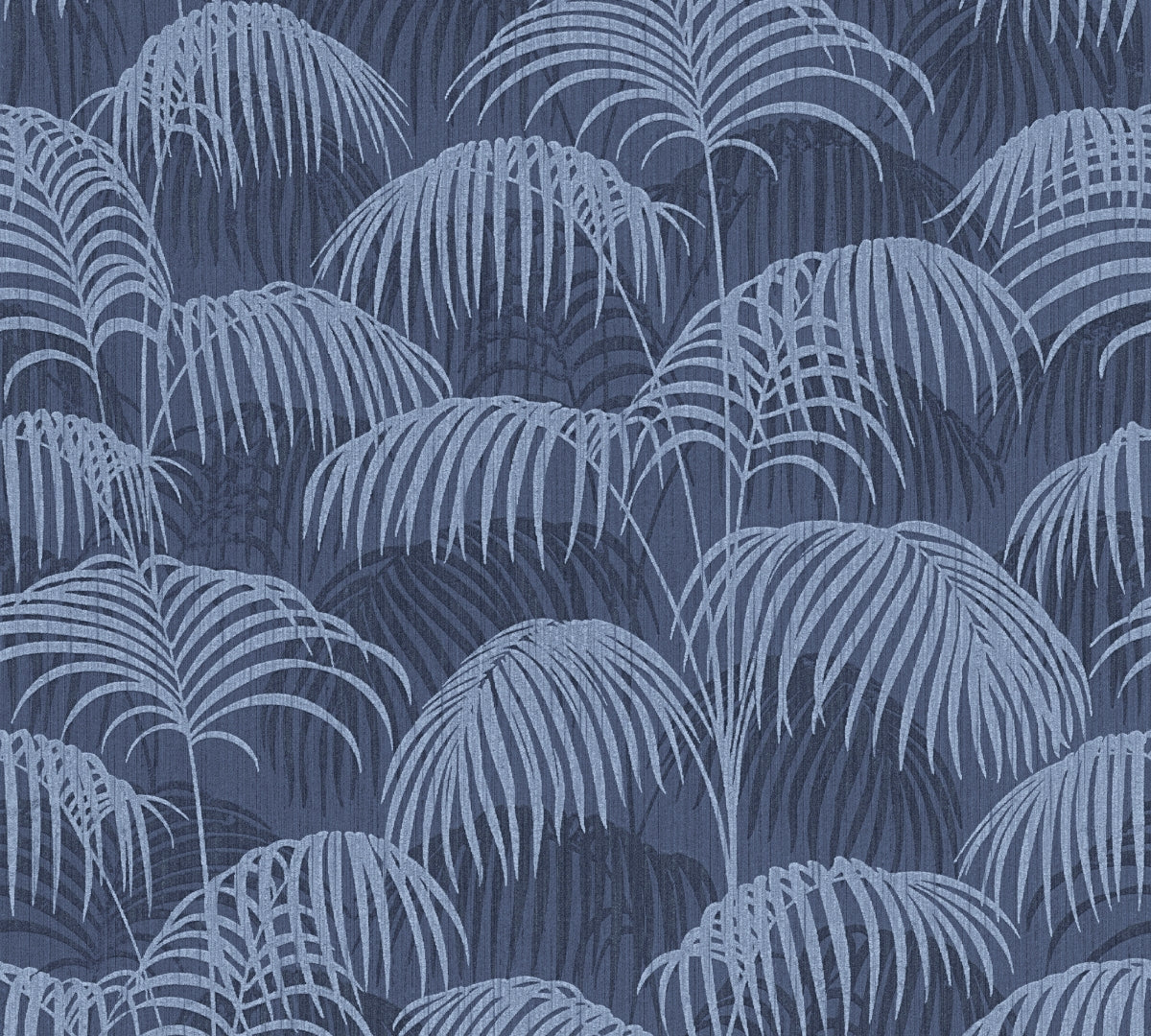 A.S. Création Palmentapete Palmen Blau 961983 Tapete Tessuto 2 Wandtapete Design