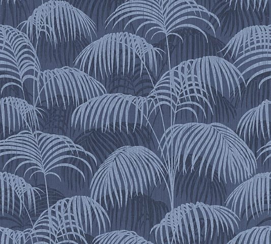 A.S. Création Palmentapete Palmen Blau 961983 Tapete Tessuto 2 Wandtapete Design