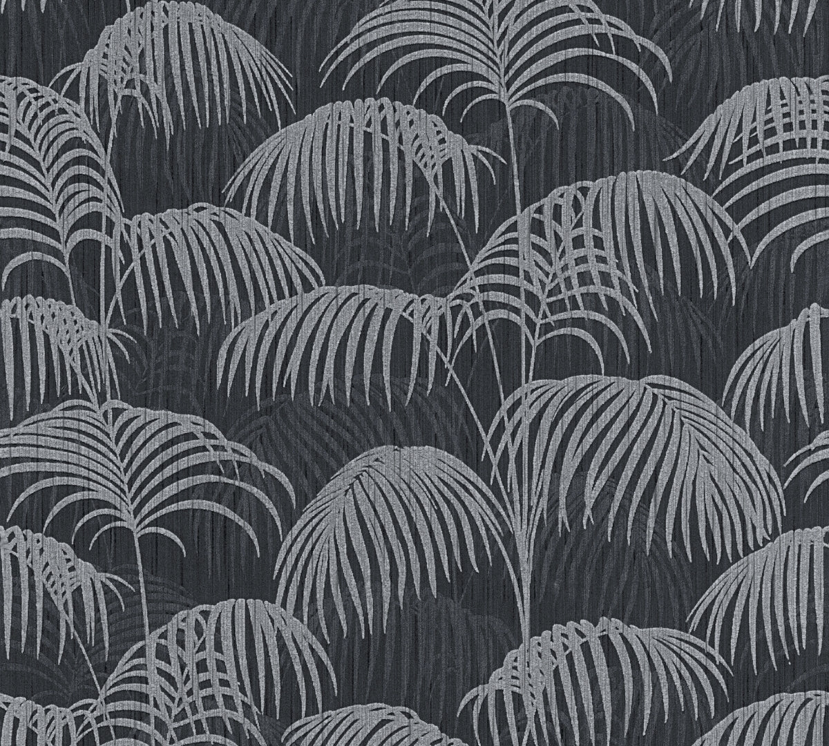 A.S. Création Palmentapete Schwarz 961984 Tapete Tessuto 2 Wandtapete Design