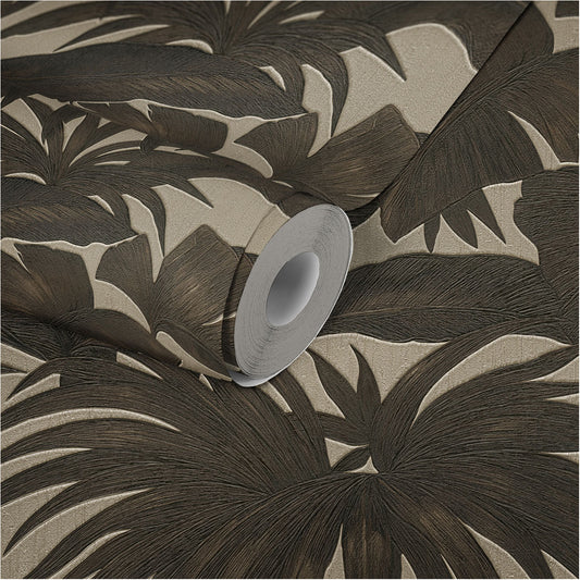 Versace Home Dschungeltapete Braun 962401 Luxus Vlies Designertapete Tapete