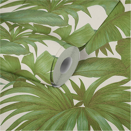 Versace Home Dschungeltapete Grün 962405 Luxus Vlies Designertapete Tapete green