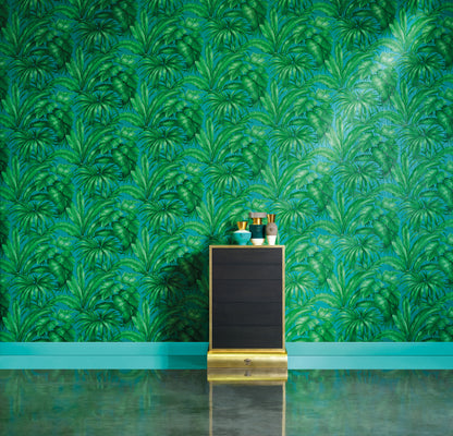 Versace Home Dschungeltapete Grün 962406 Luxus Vlies Designertapete Tapete green