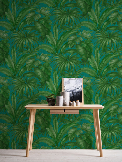 Versace Home Dschungeltapete Grün 962406 Luxus Vlies Designertapete Tapete green