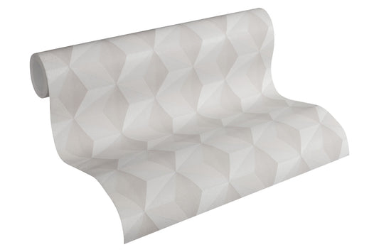 Geometrische Tapete Beige Vliestapete 962551 Wandtapete A.S. Création Tapete