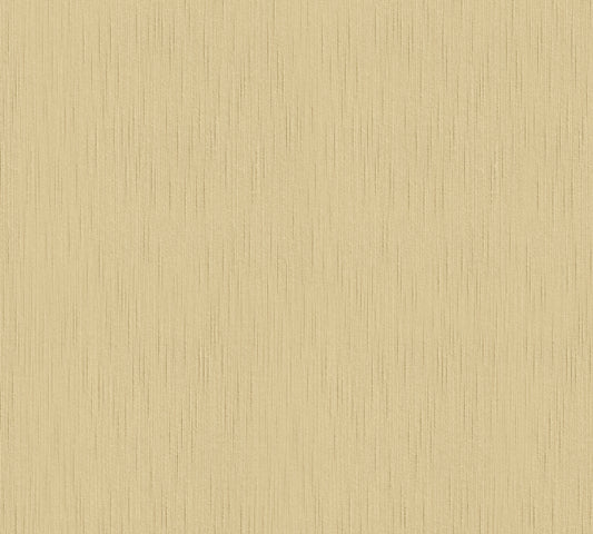 A.S. Création Unitapete Uni einfarbig Gelb 965134 Tapete Tessuto Wandtapete