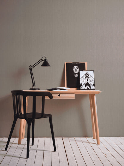 A.S. Création Unitapete Uni einfarbig Grau 965172 Tapete Tessuto Wandtapete