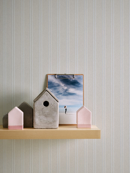 A.S. Création Streifentapete weiss 967015 Wandtapete Vlies Vinyl Rolle Tapete