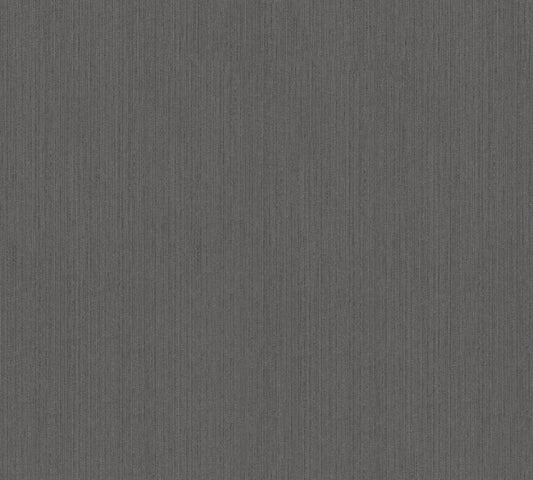 A.S. Création Unitapete Uni Schwarz 968524 Tapete Tessuto 2 Wandtapete Design