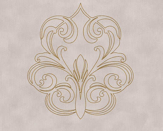 A.S. Création Bordüre Borte Barocktapete Violett 969832 Tapete Nobile Wandtapete