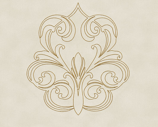 A.S. Création Bordüre Borte Barocktapete Creme 969833 Tapete Nobile Wandtapete