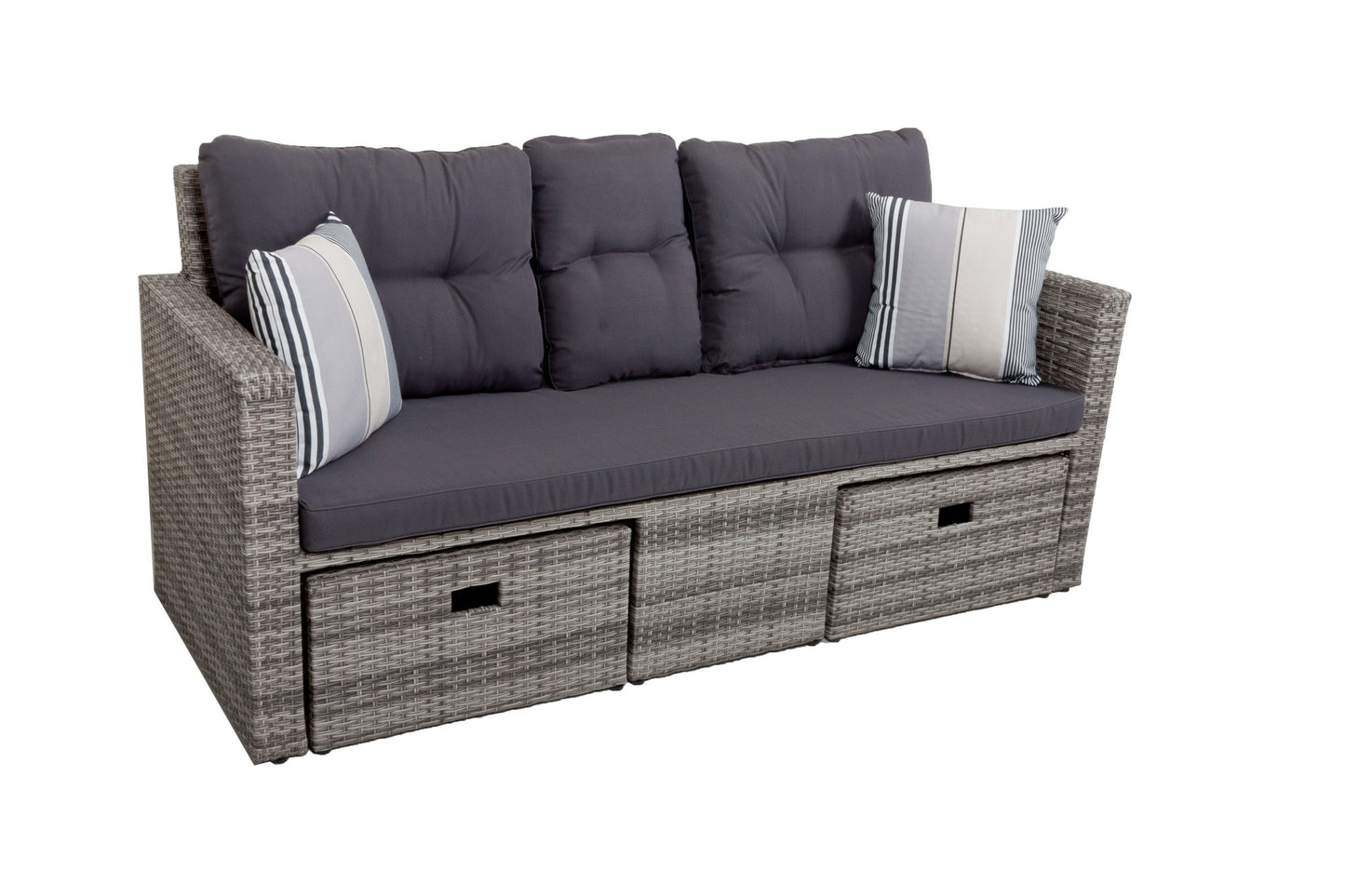 Garten Lounge Sofa Sitzgruppe Garten Couch Sessel Rattan Optik Gartenmöbel