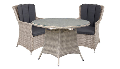 5tlg. Alu Tischgruppe Garten Sitzgruppe Lounge Set Gartenmöbel Sitzgarnitur