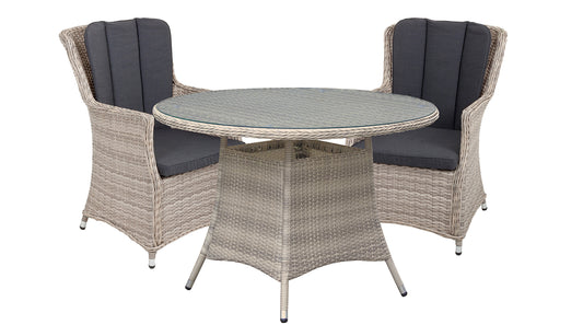 5tlg. Alu Tischgruppe Garten Sitzgruppe Lounge Set Gartenmöbel Sitzgarnitur