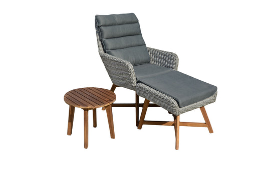 Sitzgarnitur Sitzgruppe Holz Garten Lounge Set Gartenmöbel Massiv Tisch Sofa