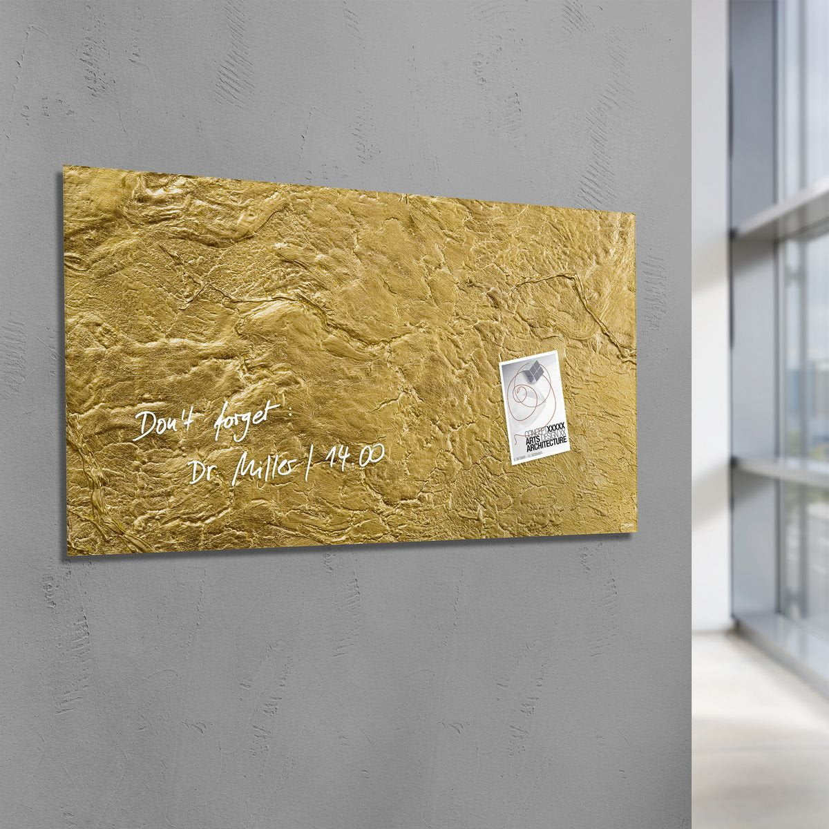 Sigel Glas Magnetboard Artverum 91x46 Whiteboard Magnet Wand Tafel Memoboard
