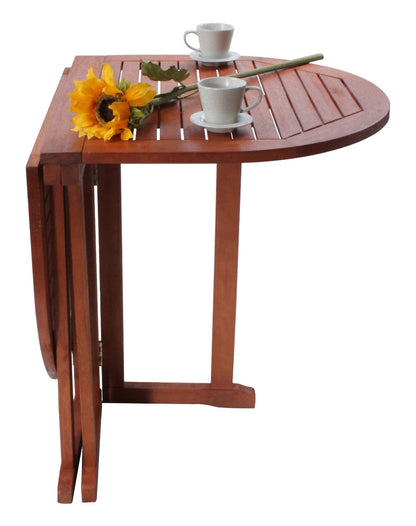 Garden Pleasure Klapptisch Balkon Eukalyptus Holz Garten Tisch Esstisch oval