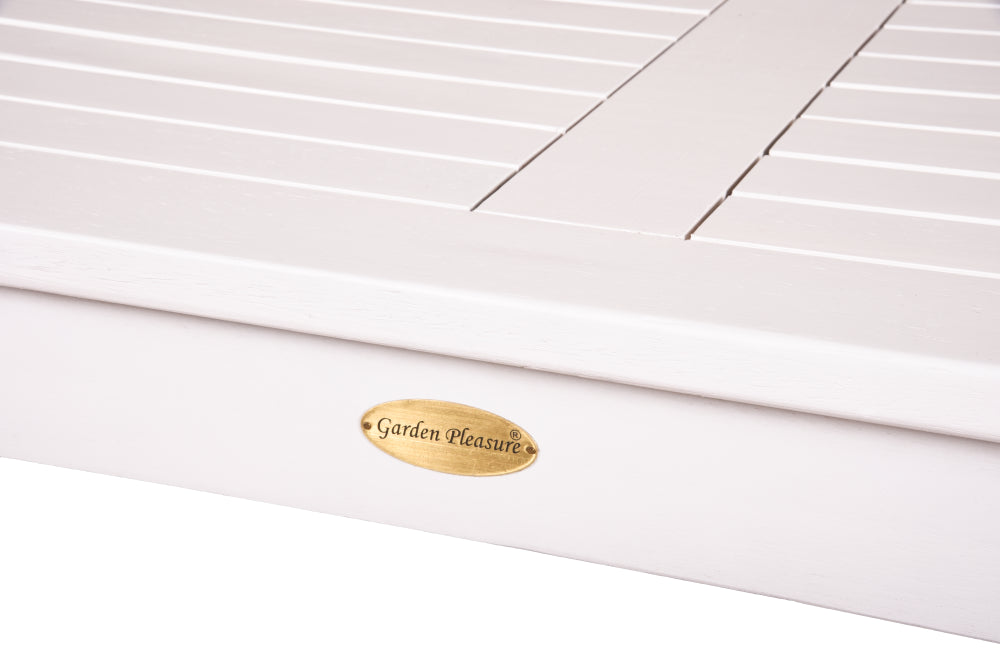 Garden Pleasure Tischgruppe MALMÖ 02, 4-tlg. Holz Sitzgruppe Bank Garten Möbel