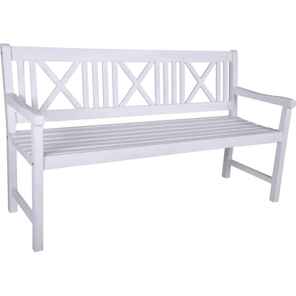 Garden Pleasure Tischgruppe MALMÖ 02, 4-tlg. Holz Sitzgruppe Bank Garten Möbel