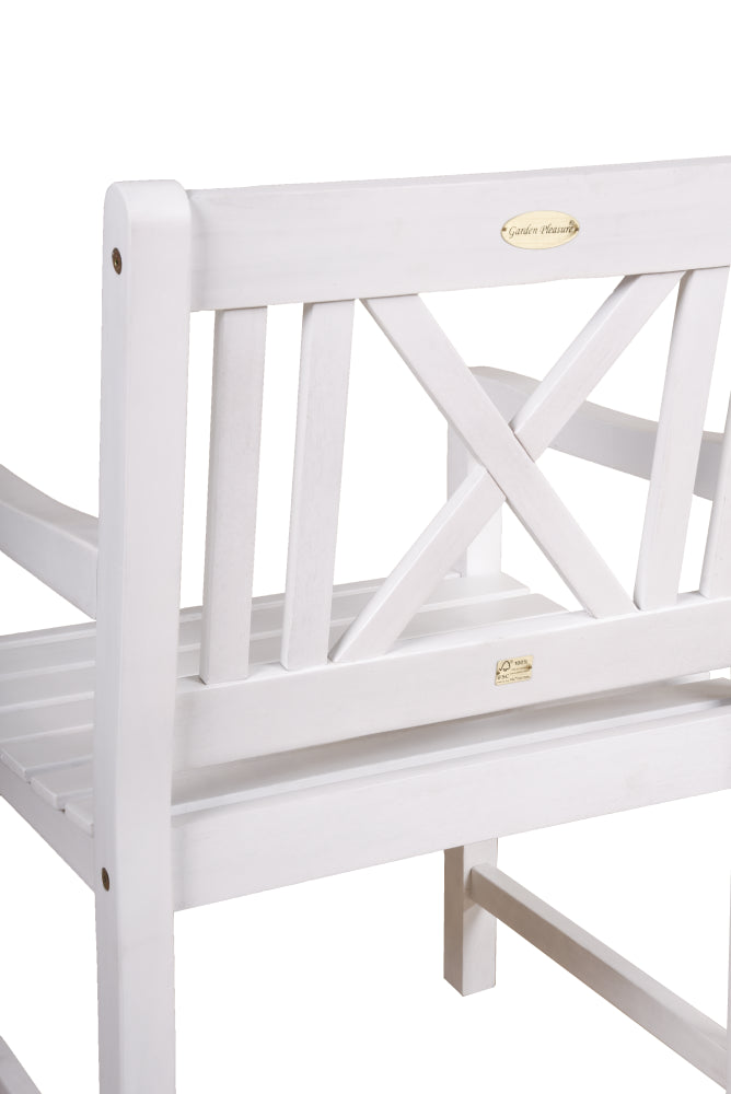 Garden Pleasure Tischgruppe MALMÖ 02, 4-tlg. Holz Sitzgruppe Bank Garten Möbel