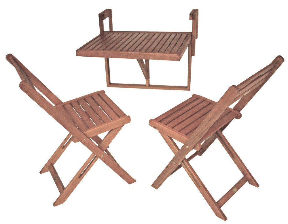 Garden Pleasure Holz Balkon Hängetisch Garten Tisch Esstisch Stuhl Klappstuhl