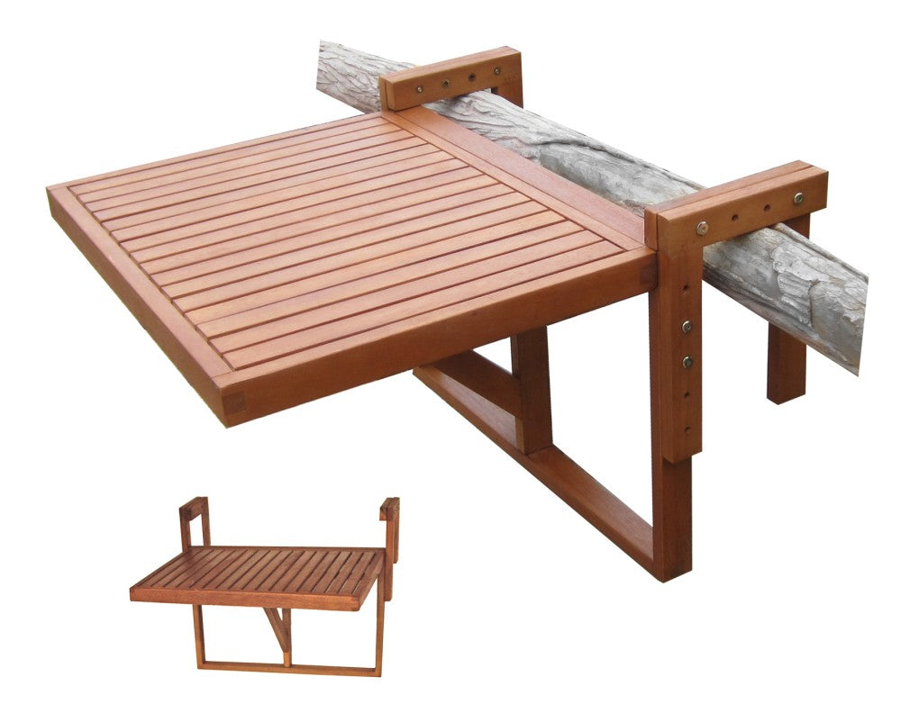 Garden Pleasure Balkon Hängetisch Esstisch Klapptisch Eukalyptus Holz Möbel