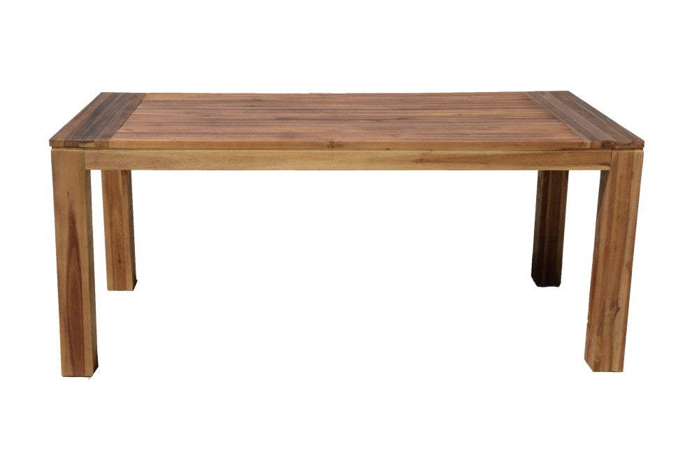 Garten Holz Tisch 180x90 Akazie Esstisch Terrasse Möbel Gartentisch