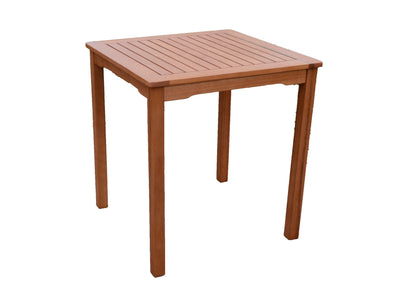 3tlg. Holz Tischgruppe Gartenmöbel Gartentisch Stuhl Garten Hochlehner Tisch