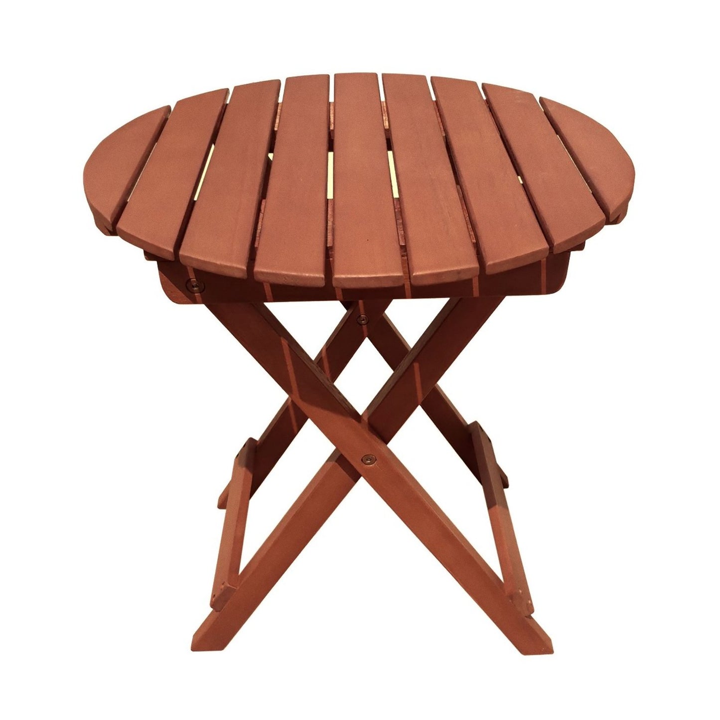 Garden Pleasure Gartentisch Balkon Klapptisch Holztisch Beistelltisch Tisch rund