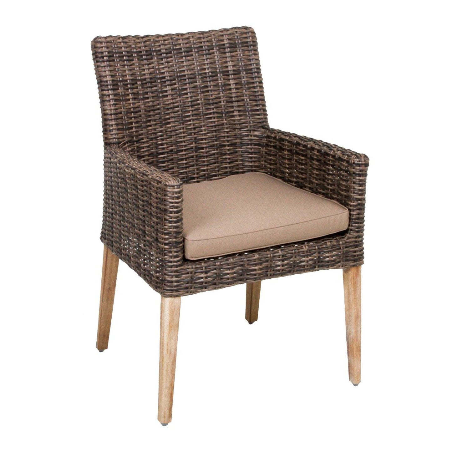 Garten Sitzgruppe Gartenset 5tlg. +  Auflage Essgruppe Terrasse Tisch Armsessel